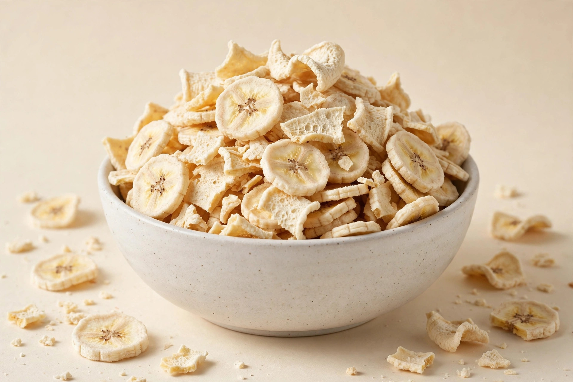 Freeze-dried banana